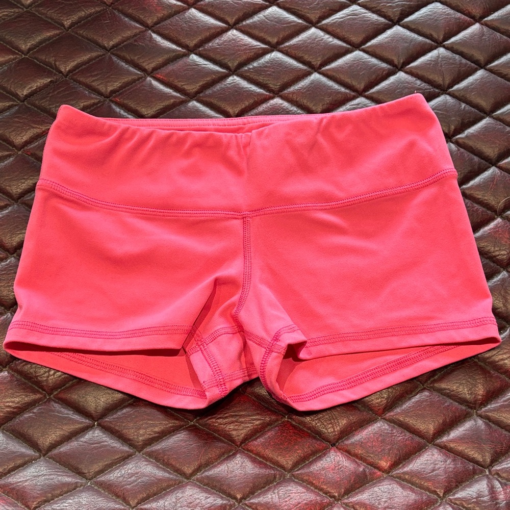 Fleo Bright Pink Athletic Shorts